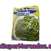 Judia Verde Redonda Troceada Congelada, Hacendado, Paquete 1 Kg