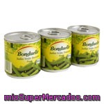 Judías Verdes Troceadas Finas Bonduelle Pack De 3x130 G.