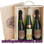 Juve & Camps Cava Brut Nature Reserva De La Familia Estuche De Madera 2 Botellas 75 Cl + Vino Blanco La Ermita D'espiells Botella De 75 Cl