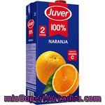 Juver 100% Zumo Concentrado De Naranja Con Vitamina C Envase 2 L
