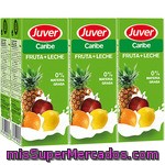 Juver Caribe Zumo De Fruta Con Leche 0% Materia Grasa Pack 6 Envases 200 Cl