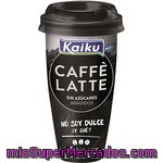Kaiku Caffe Latte Café Arábica Con Leche Fresca Vaso 230 Ml