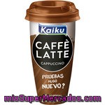 Kaiku Caffe Latte Cappuccino Con Cacao Café Arábica Espresso Con Leche Fresca Vaso 230 Ml