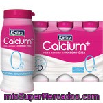 Kaiku Calcium + Yogur Líquido Natural Edulcorado 0% M.g. Pack 6 Unidades 70 G
