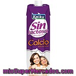 Kaiku Sin Lactosa Leche Enriquecida Con Calcio + Vitamina D Envase 1 L