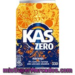 Kas Zero Naranja Lata 33 Cl