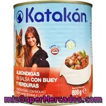 Katakán Albondigas En Salsa Con Buey Y Verduras Envase 800 G