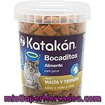 Katakán Bocaditos Para Gato Sabor Malta Y Ternera Envase 170 G