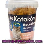 Katakán Bocaditos Para Gato Sabor Salmón Envase 170 G