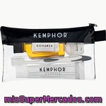 Kemphor Neceser Con Pasta De Dientes Fluorada + Cepillo De Dientes + Seda Dental + Enjuague Bucal Frasco 50 Ml