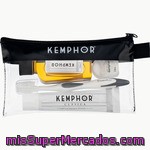 Kemphor Neceser Con Pasta Dentífrica Fluorada + Cepillo De Dientes + Seda Dental + Enjuague Bucal Frasco 50 Ml