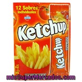 Ketchup Monodosis, Hacendado, Sobres Pack 12 X 20 G - 240 G