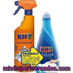 Kh-7 Quitagrasas Líquido Ecológico Pistola 750 Ml + Lavavajillas Concentrado A Mano Botella400 Ml