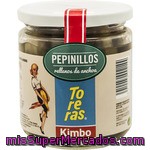 Kimbo Pepinillos Rellenos De Anchoa Frasco 150 G Neto Escurrido
