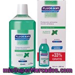 Kin Fluor-kin Anticaries Enjuague Bucal Aliento Fresco Uso Diario 0% Alcohol Frasco 750 Ml