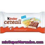 Kinder Cereali 4 Barritas De Chocolate Con Leche Y 5 Cereales Estuche 94 G