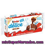 Kinder Delice 10 Barritas Estuche 420 G