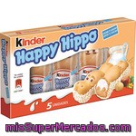 Kinder Happy Hippo Pack 5 Unidades Estuche 104 G