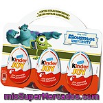 Kinder Joy Huevo Sorpresa Rico En Leche Con Sorpresa Pack 3 X 20 G Envase 60 G