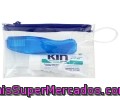 Kit Bolsa Viaje ,cepillo Dental Y Pasta De Dientes Kin 1 Unidad ,25 Mililitros