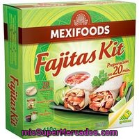 Kit Fajitas Mexifoods, Caja 410 G