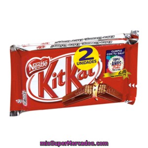 Kit Kat Chocolatina Pack-2 90 Gr