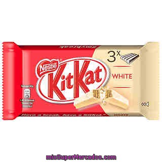 Kit Kat White Barritas De Chocolate Blanco 124,5 G