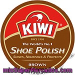 Kiwi Limpia Calzado Crema Marrón Oscuro Lata 50 Ml