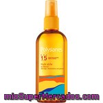 Klorane Polysianes Aceite Seco Protección Solar Spf15+ Al Monoï Para Pieles Claras Spray 150 Ml