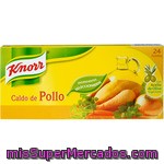 Knorr Caldo De Pollo Con Aceite De Oliva Virgen Extra 24 Pastillas Estuche 240 G
