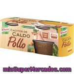 Knorr Caldo De Pollo En Cacitos Pack 4 Tarrinas 112 G