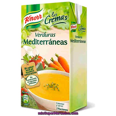 Crema Liquida Pollo Y Verduras Hacendado Sobre 330 Cc Precio