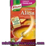 Knorr La Crema De Alicia Calabaza Zanahoria Y Guisantes Envase 1 Lt