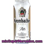 Krombacher Cerveza Rubia Alemana Lata 50 Cl
