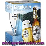 Krombacher Cerveza Rubia Alemana Pack 4 Botella 33 Cl