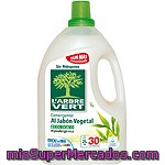 L'arbre Vert Detergente Máquina Líquido Al Jabón Vegetal Ecológico E Hipoalergénico 30 Lavados Botella 2 L