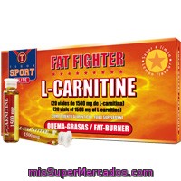 L-carnit Fat Fight Tegor, Caja De 20 Viales De 10 Ml