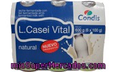 L.casei
            Vital Condis Natural Azucarado 6 Uni 600 Grs