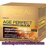 L'oreal Age Perfect Renacimiento Celular Crema De Día Reconstituyente Spf-15 Frasco 50 Ml Piel Radiante