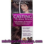 L'oreal Casting Creme Gloss Tinte Castaño Claro Nº 500 Caja 1 Unidad