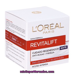 L'oreal Cema Revital Noche Antiarrugas + Firmeza Tarro 50 Ml