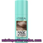 L'oreal Magic Retouch Tinte Retoca Raíces Instantáneo Le Chatain Castaño Spray 75 Ml