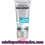 L'oreal Men Expert Hydra Sensitive Todo En 1 After Shave + Crema Hidratante Tubo 75 Ml