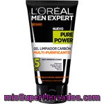 L'oreal Men Expert Pure Power Gel Limpiador Carbón Multi-purificante 5 En 1 Anti-imperfecciones Tubo 150 Ml