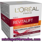 L'oreal Revitalift Crema Hidratante De Día Fp-30 Anti-arrugas + Extra-firmeza Tarro 50 Ml