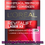 L'oreal Revitalift Laser X3 Crema Antiarrugas Intensiva Anti-edad Día Tarro 15 Ml