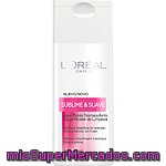 L'oreal Sublime & Suave Agua Micelar Desmaquillante Para Pieles Sensibles O Secas Frasco 200 Ml Elimina El Maquillaje Sin Aclarado Y Sin Frotar