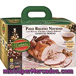 La Carloteña Pavo Asado Al Horno Relleno De Navidad Con Nueces, Ciruelas Y Jamón Serrano 12 Raciones Pieza 2,8 G