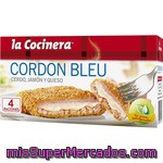 La Cocinera Cordon Bleu De Cerdo Jamón Y Queso 4 Unidades Estuche 376 G