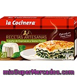 La Cocinera Recetas Artesanas Lasaña De Espinacas Y Queso Fresco Estuche 530 G